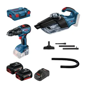 MAKITA DLX2101PTJ KIT TASSELLATORE + TRAPANO AVVIT. C/PERCUSSIONE + 4 BATT.  18V 5,0AH + SET PUNTE 17PZ IN OMAGGIO - Giunti Elettromeccanica