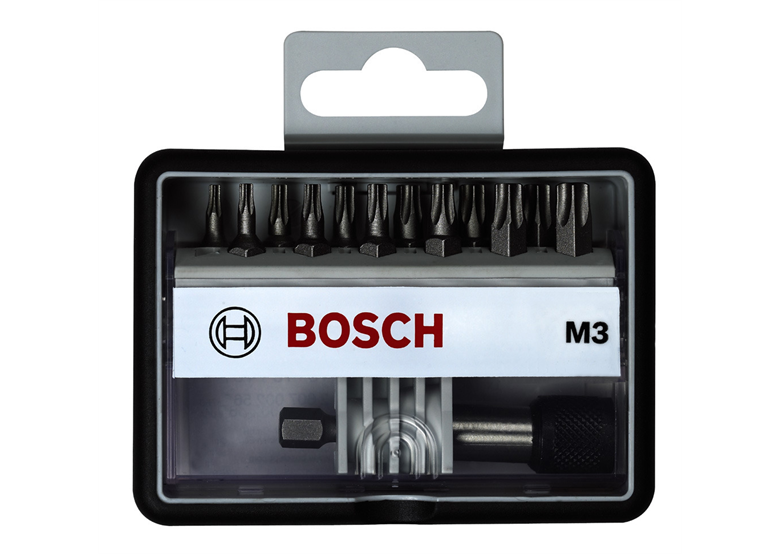 Set Robust Line di bit di avvitamento M Extra Hard, 12 +1 pz. Bosch 2607002565