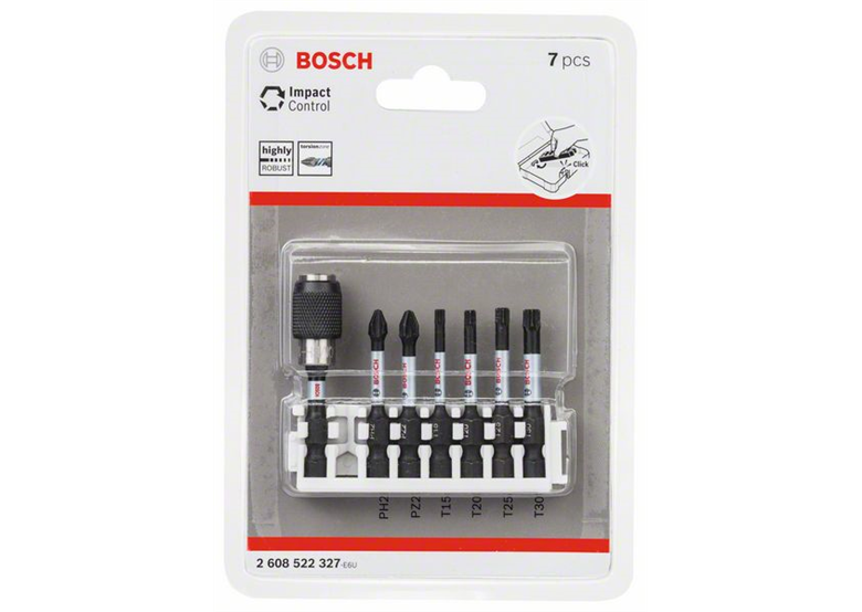 Set bit avvitamento Impact Control 7pz. Bosch 2608522327