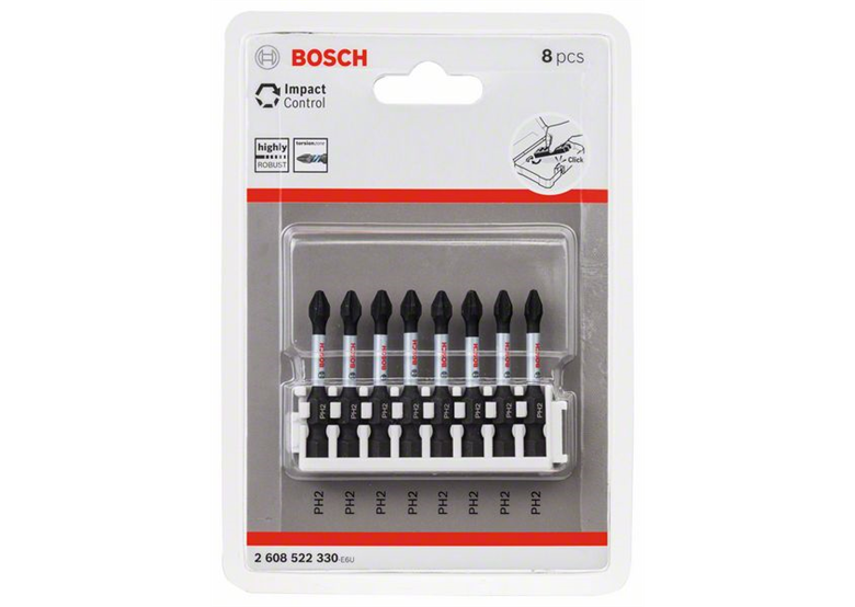 Set bit avvitamento Impact Control 8pz. Bosch 2608522330