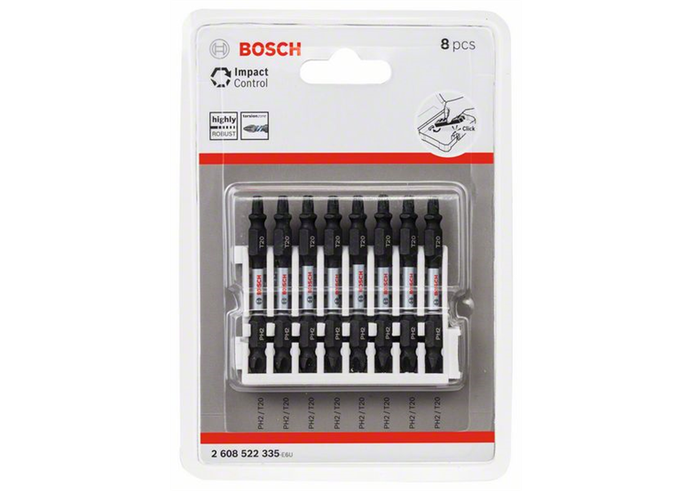 Set bit avvitamento Impact Control 8pz. Bosch 2608522335