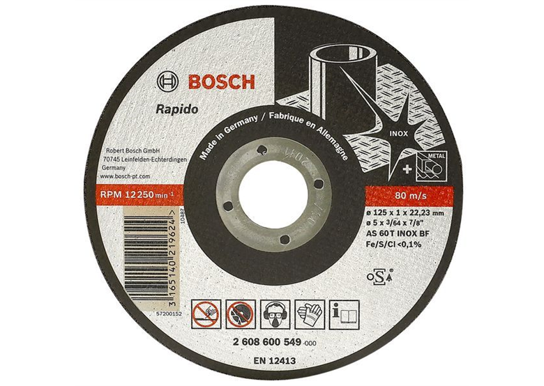 Mola da taglio diritta Expert for Inox Bosch 2608600093