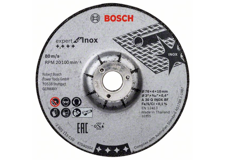 2 dischi abrasivi Expert per INOX, 76x4x10mm Bosch 2608601705