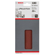 Set di carte abrasive 93x185 180 Bosch 2608605308