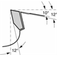 Lama per sega circolare Construct Wood 180x30/20mm T12 Bosch 2608640632