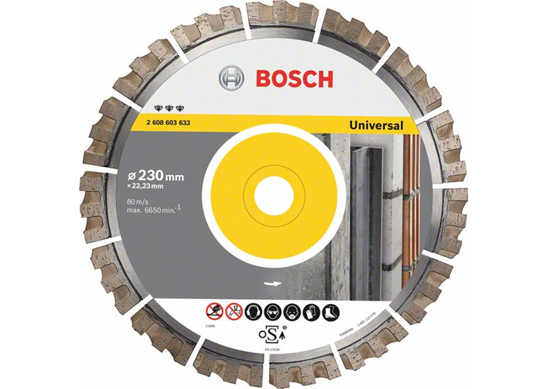 Disco diamantato 450mm Bosch Best for Universal