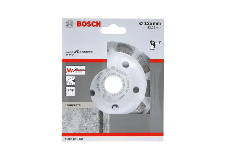 Disco diamantato 125mm Bosch Expert for Concrete Long Life 