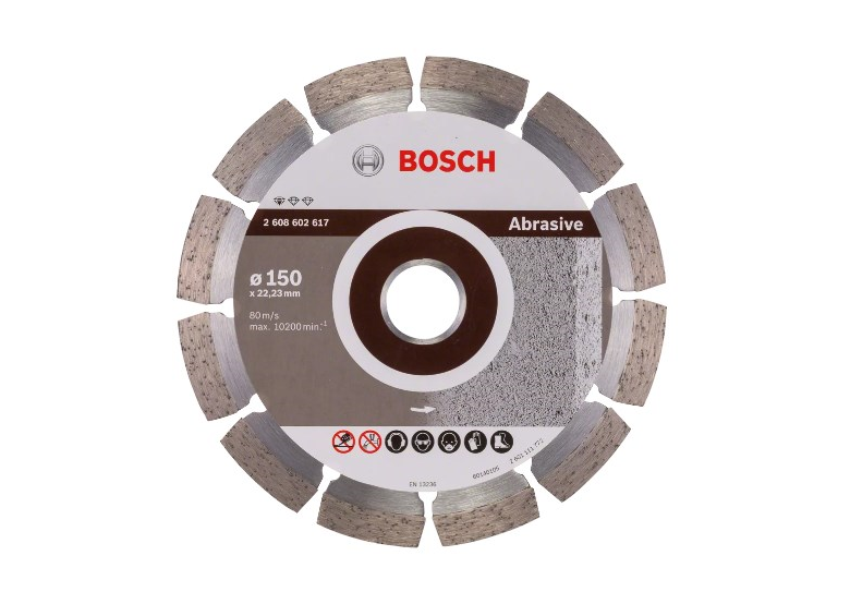 Disco diamantato 150mm Bosch Standard for Abrasive