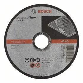 DISCO CORTE METAL EXPERT 4 1/2 1.6 mm BOSCH 2608600214