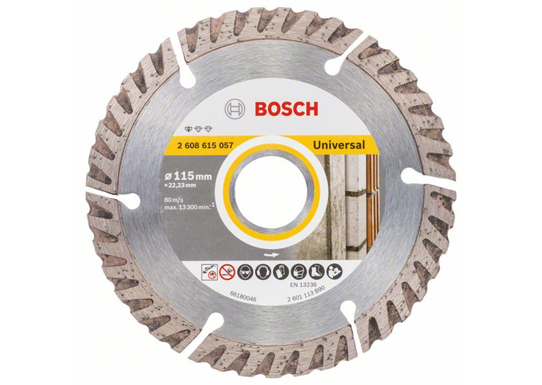 Disco diamantato 115x22,23mm Bosch Standard for Universal