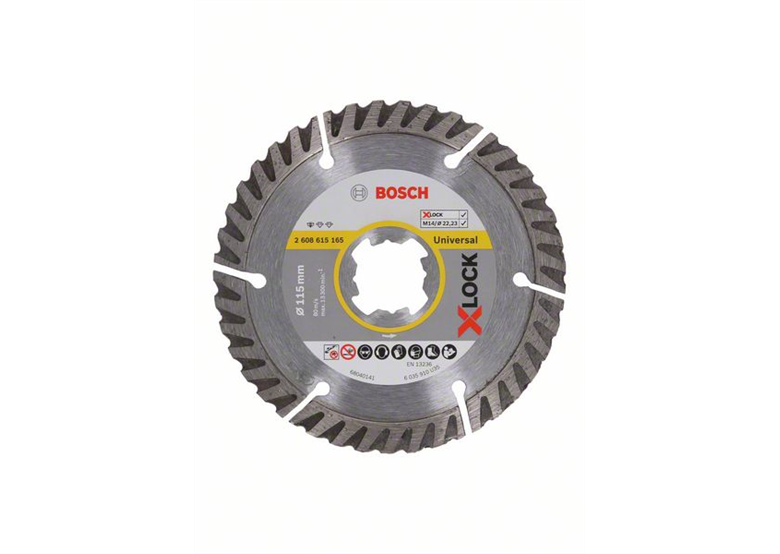 Disco diamantato X-Lock 115mm Bosch Standard for Universal