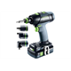 Trapano avvitatore Festool T 18+3 HPC4,0 I-Set