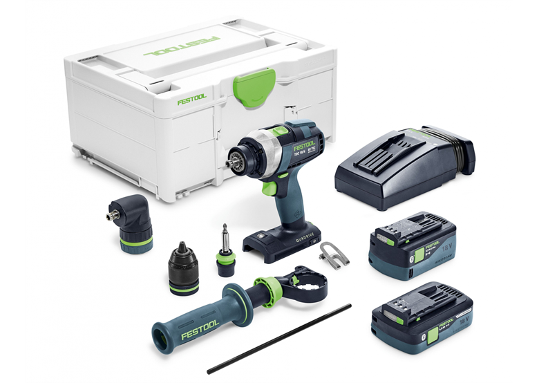 Trapano avvitatore Festool TDC 18/4 5,2/4 I-Set-SCA