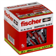 Perno con vite DUOPOWER 10x50mm S 25pz. Fischer 420013