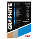 Carta abrasiva 115x160 mm, K40, 3 pz. Graphite 55H812