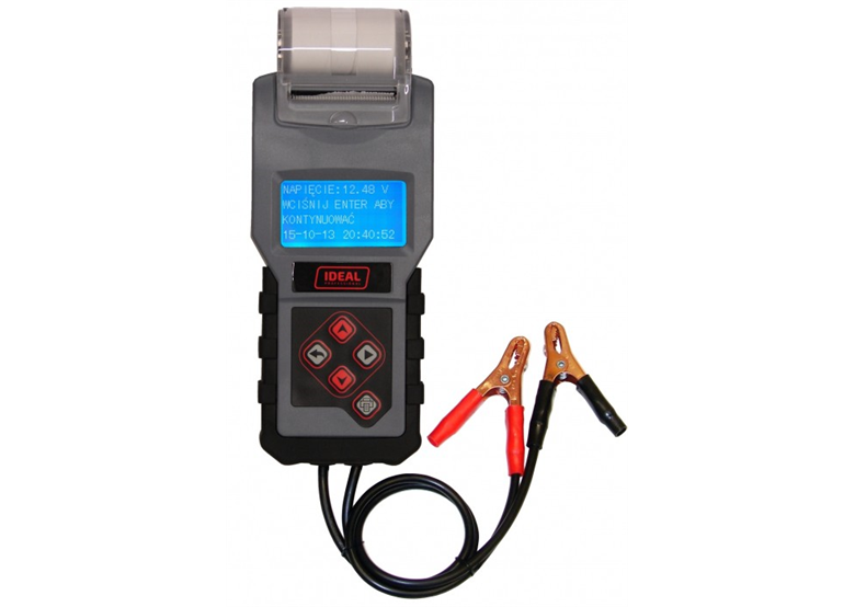 Tester per batterie - digitale con stampante a 12 V Ideal BDT4000