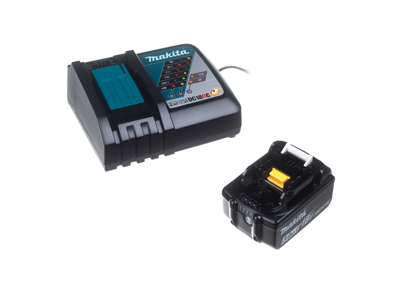 Batteria 18V 3,0Ah con caricabatterie Makita 191A24-4