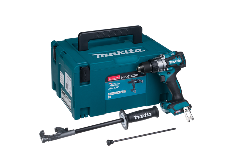 Trapano avvitatore a percussione Makita XGT HP001GZ01 MAKPAC 3