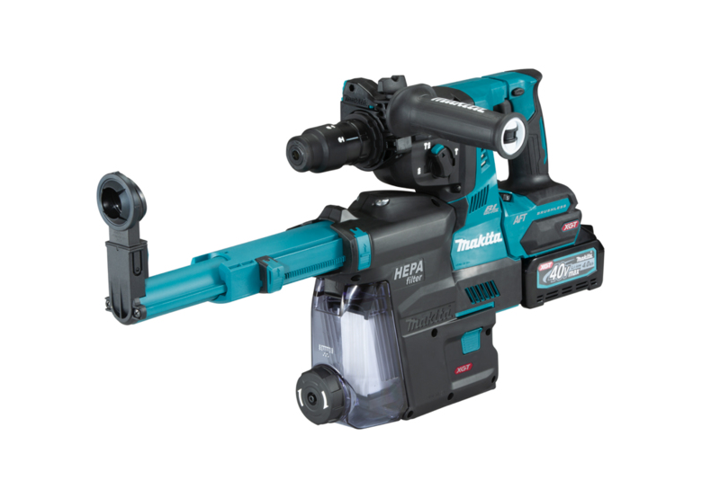 Martello rotativo SDS-Plus Makita XGT HR002GM204 2x4,0Ah MAKPAC 4