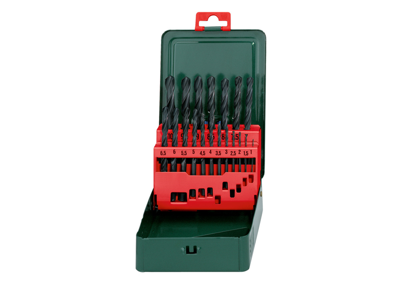 Set di punte HSS-R promozionali da 19 pezzi Metabo 627151000