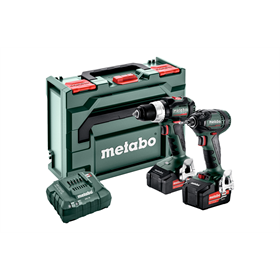 Set di utensili a batteria Metabo Combo Set 2.1.18 18 V BL