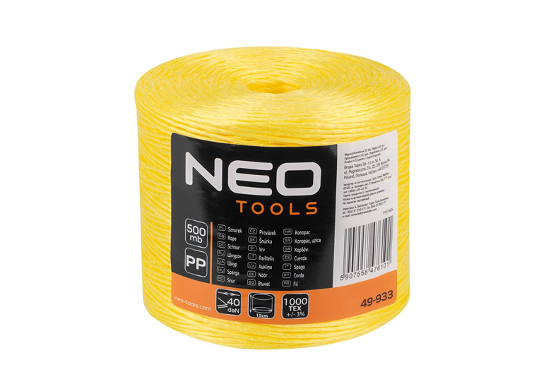 Corda in polipropilene 500 mt Neo 49-933