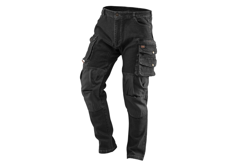 Pantaloni da lavoro DENIM, neri, taglia XL Neo 81-236-XL