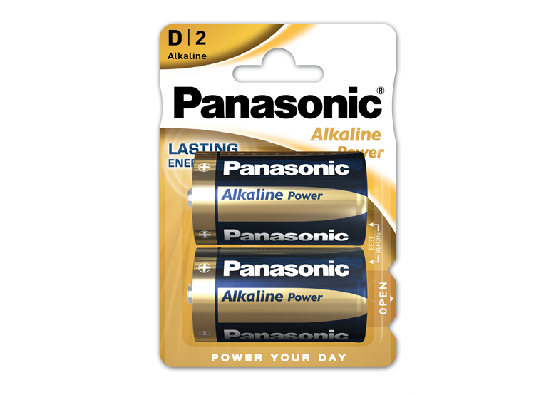 Batteria alcalina 2 pz. Panasonic ALKALINE