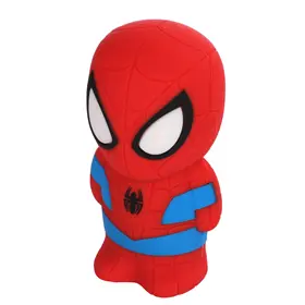 Lampada LED - Faccia di Spiderman - Rosso