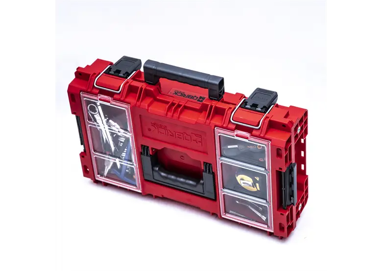 Scatola con cassetti Qbrick System PRO 2.0 DRAWER 3 TOOLBOX EXPERT RED 