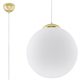 Lampada a sospensione UGO 40 dorata Sollux Lighting French Sky