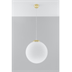 Lampada a sospensione UGO 40 dorata Sollux Lighting French Sky