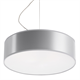 Lampada a sospensione ARENA 35 grigio Sollux Lighting Spanish Orange