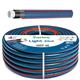 Tubo da giardino 1/2” 50m a 4 strati Vartco LIGHT BLUE 1008120050