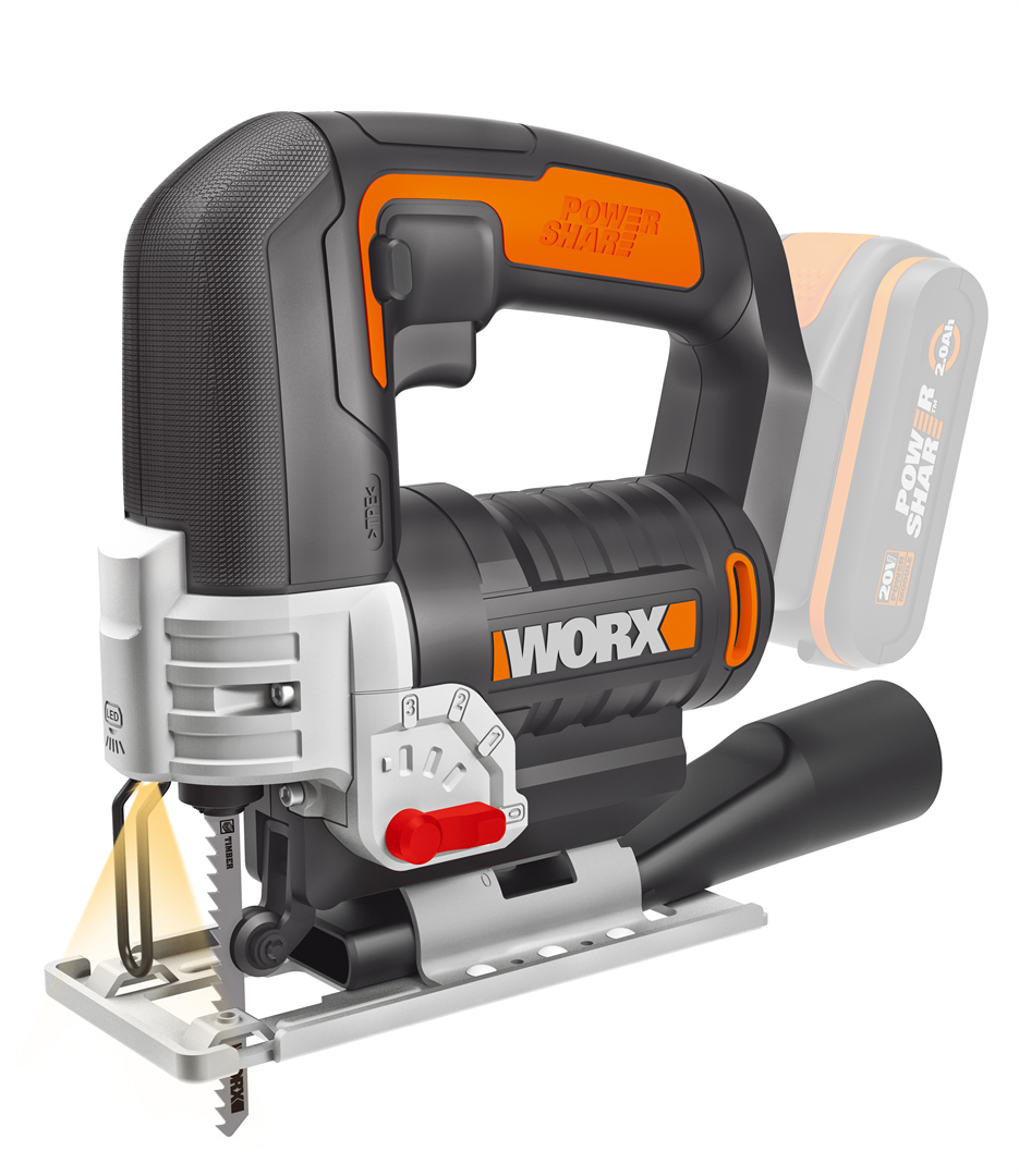 Seghetto alternativo Worx Power Share WX543.9 rotopino.it